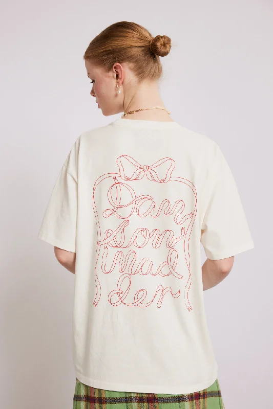 bow logo short sleeve tee British Gentlewoman Style