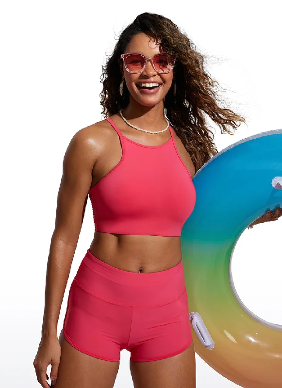 Sunshine Bikini Top High Neck Bold Women's Statement