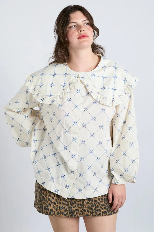 lola blouse - bow print French