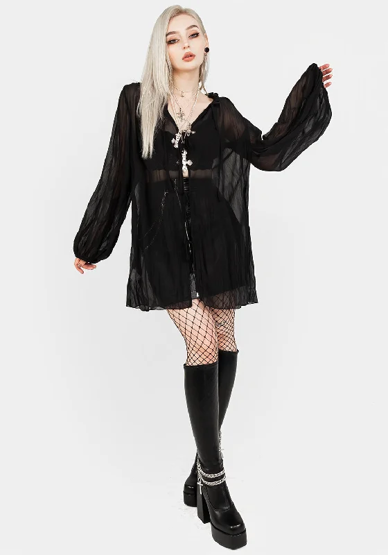 Villain Textured Blouse Women