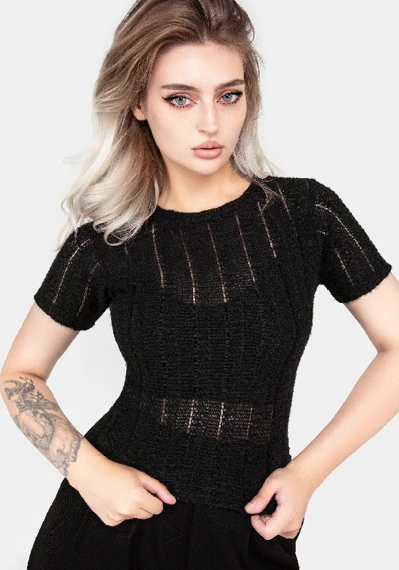 Donner Crinkle Crop Top Modern Women's 