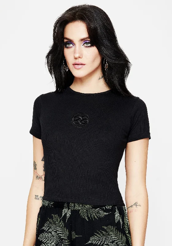 Vitra Embroidered Crop Top Refined Women's 