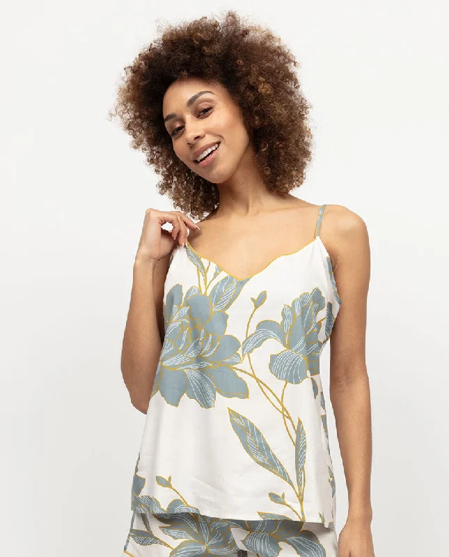 Piper Womens Floral Print Cami Preppy Women's College
