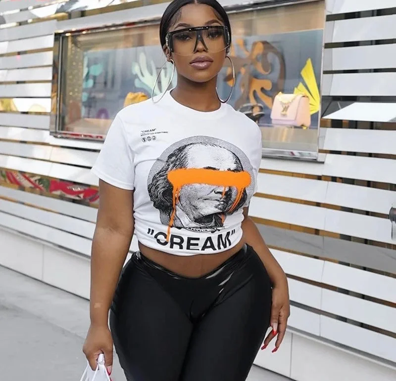 Cream shirt | white Contemporary 