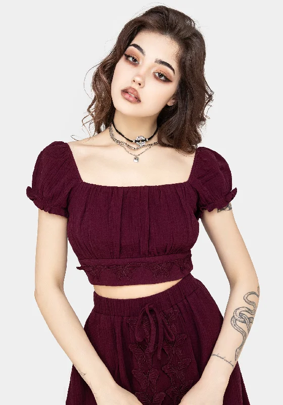 Psyche Textured Crop Top Adventure