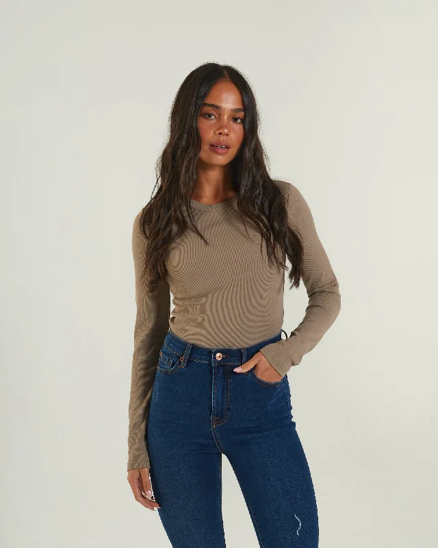 Lorelei Bodysuit Mink Modern Women's Tech