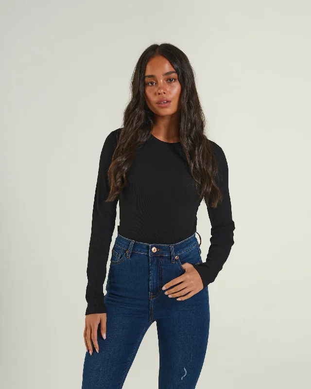 Lorelei Bodysuit Black Disco