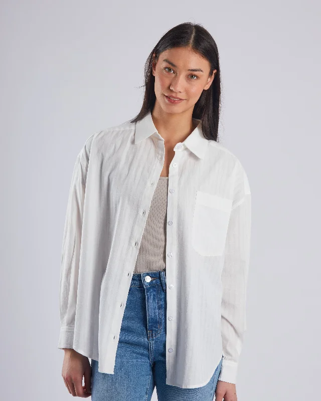 Marin Shirt Dove White Youthful Women's Anime - inspired
