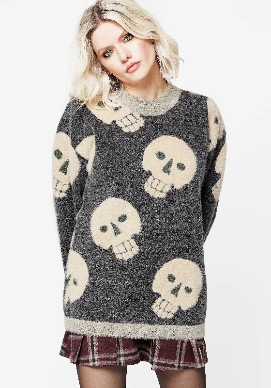 Crania Fluffy Knit Jumper Bohemian Women's Free