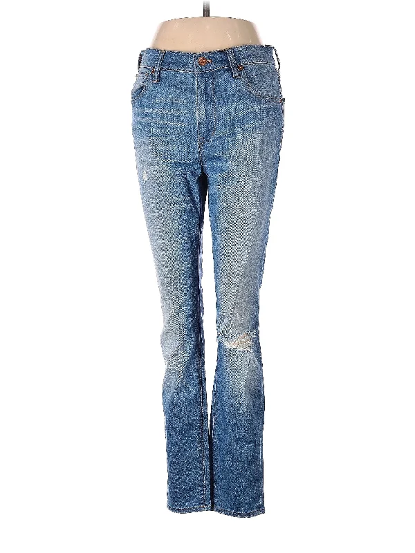 High-Rise Bootleg Jeans Relaxed Women's 