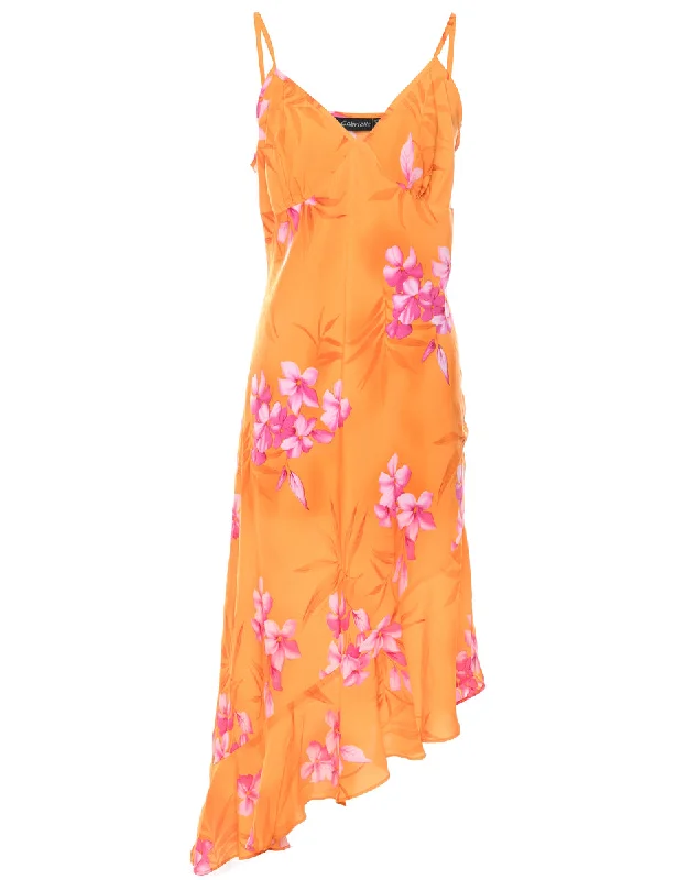 Strappy Floral Print Dress - XL Modern Women's Tech