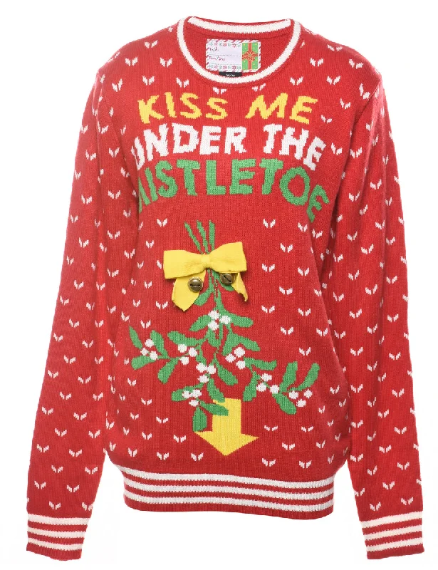 Red Christmas Jumper - M purpose