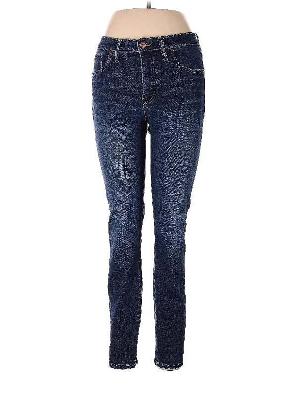 High-Rise Skinny Jeans in Dark Wash Refined Women's Classic 