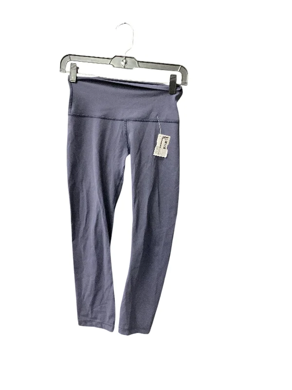 Athletic Leggings By Lululemon In Navy, Size: 4 Laid - back Women's Vibe
