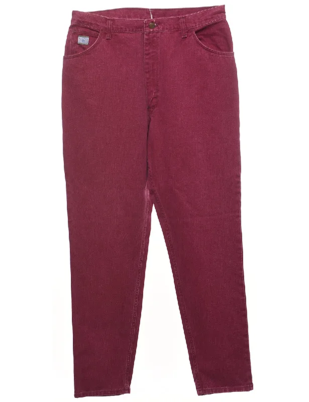 Plum Classic Tapered Jeans - W32 L32 Cozy Women's Winter