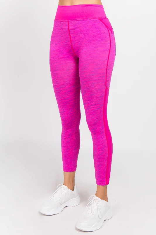 Not Over It Active Space-Dye Leggings Cozy Women's Winter
