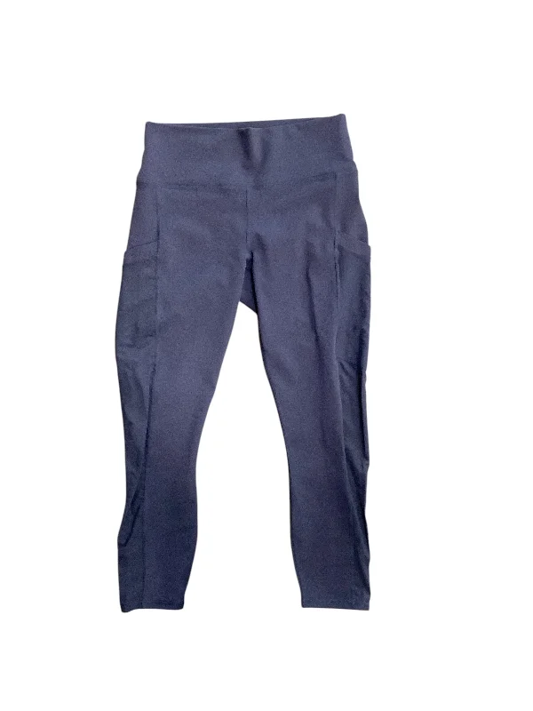 Athletic Leggings By Fabletics In Grey, Size: M Stylish Women's Neon