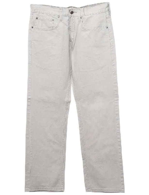 Straight Leg Levi's Jeans - W31 L30 Geometric