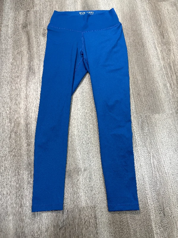Athletic Leggings By Clothes Mentor In Blue, Size: M Relaxed Women's Beachy