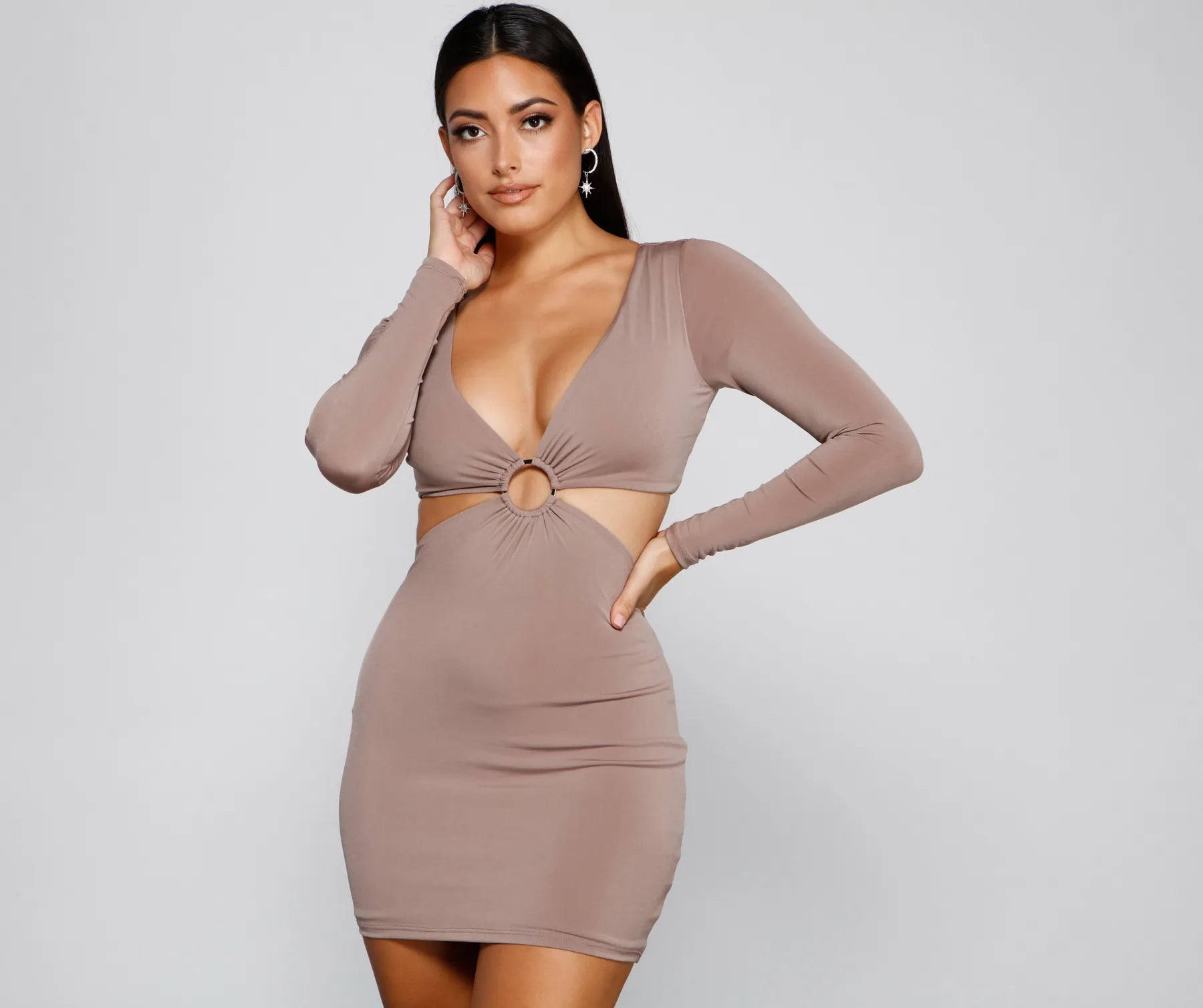 Strike A Pose Cutout Bodycon Gym