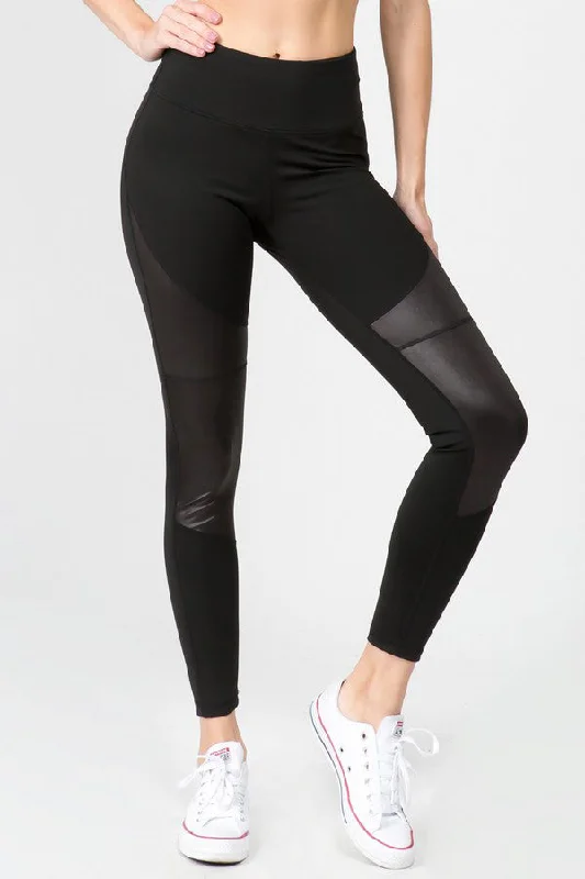 Active Matte Liquid Panel Moto Legging Australian Beach