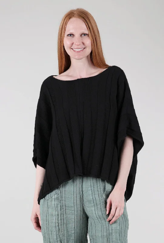Joshua Sweater, Black Refined Women's Classic 