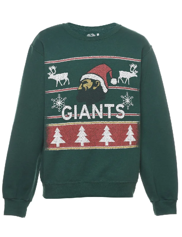 Santa Claus Christmas Sweatshirt - S Vacation