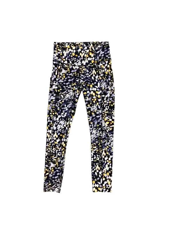 Athletic Leggings Capris By Lululemon In Multi-colored Size: 4 Artistic Women's Avant - 