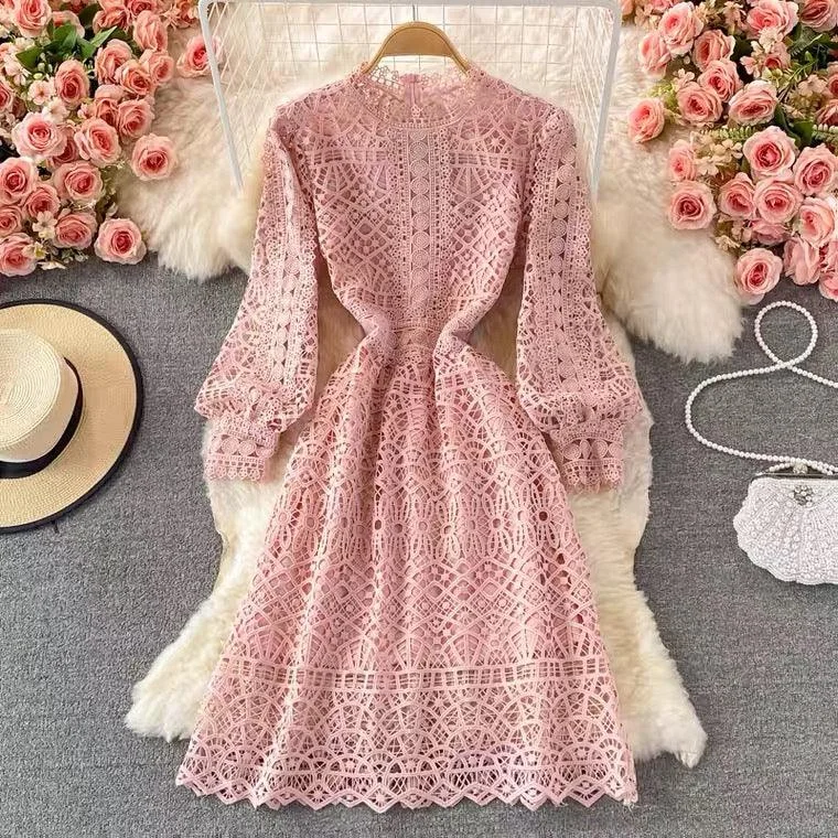 Libiya Luxury Lace Dress Rugged Women's Outdoor 