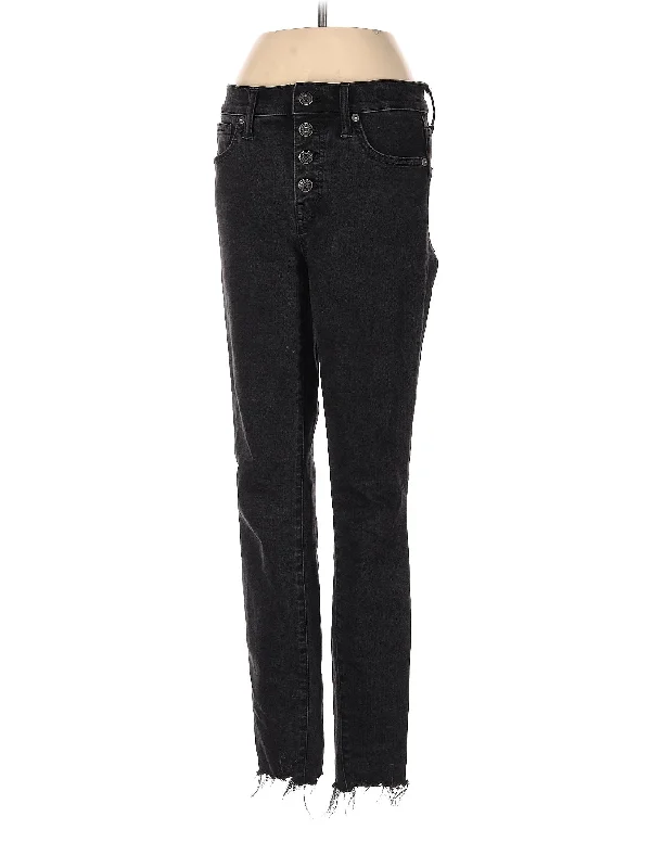 Low-Rise Skinny Jeans in Dark Wash Dapper Women's 1920S