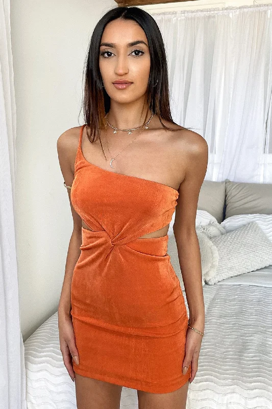 Mario Dress - Orange Dynamic Women's High - energy