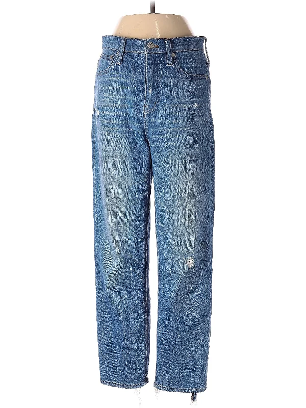 High-Rise Boyjeans Jeans in Light Wash Athletic Women's 