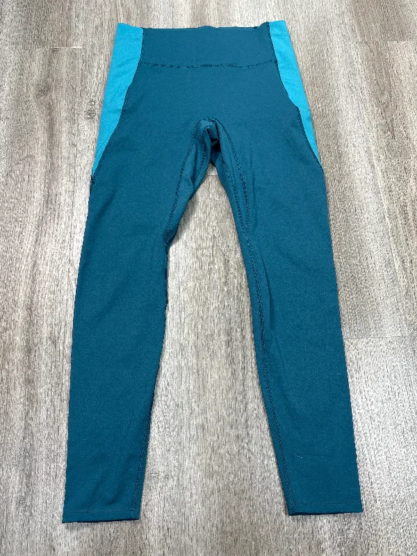 Athletic Leggings By All In Motion In Teal, Size: M Sporty Women's Tennis