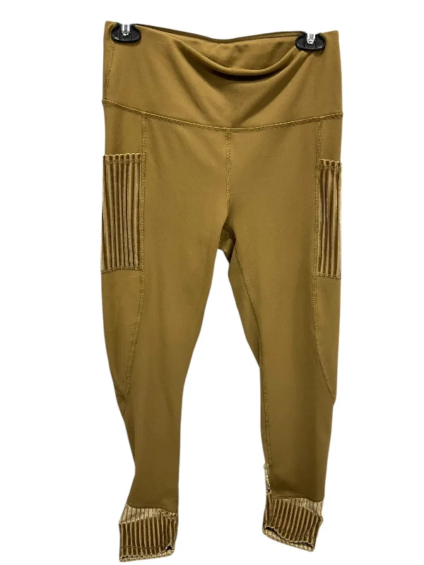 Athletic Leggings By Mono B In Green, Size: M European
