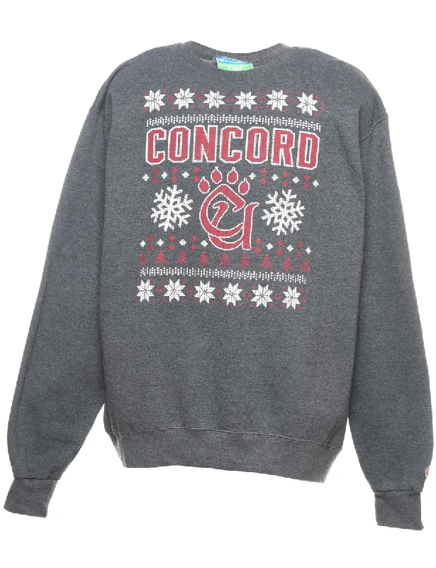 Concord Christmas Sweatshirt - L Monochromatic All - in - one