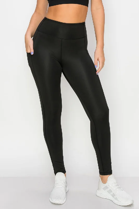 High Rise 5-Pocket X-Small Workout Leggings European
