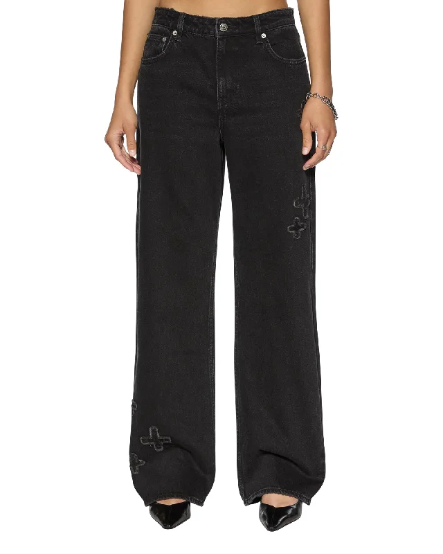 LOW RIDER NOIR KRAFTWERK Polished Women's Silk