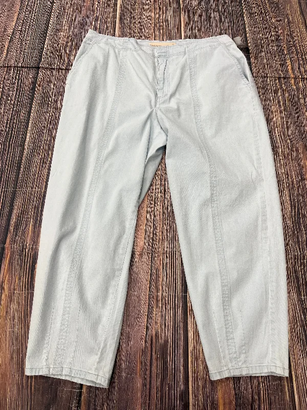 Jeans Straight By Soft Surroundings In Blue Denim, Size: M Gym