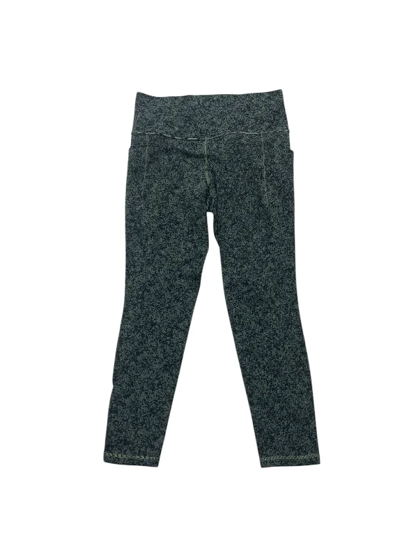 Athletic Leggings Capris By Athleta In Black & Green, Size: S Relaxed Women's Beachy