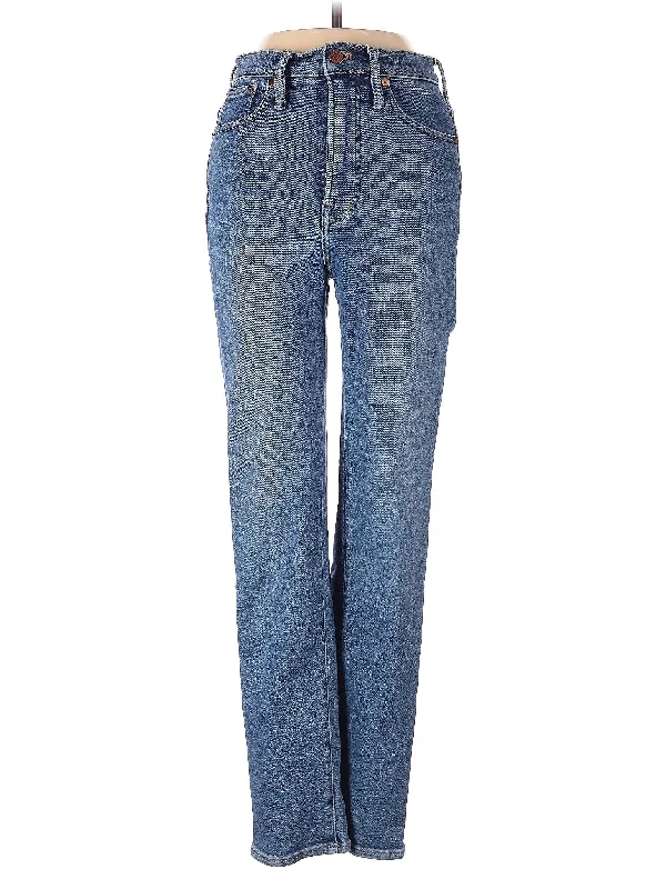 High-Rise Bootleg Jeans in Medium Wash Traditional Women's 