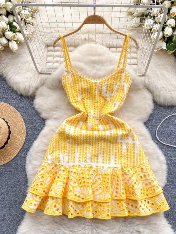 Pisa Luxe Summer Dress Youthful Women's Anime - inspired