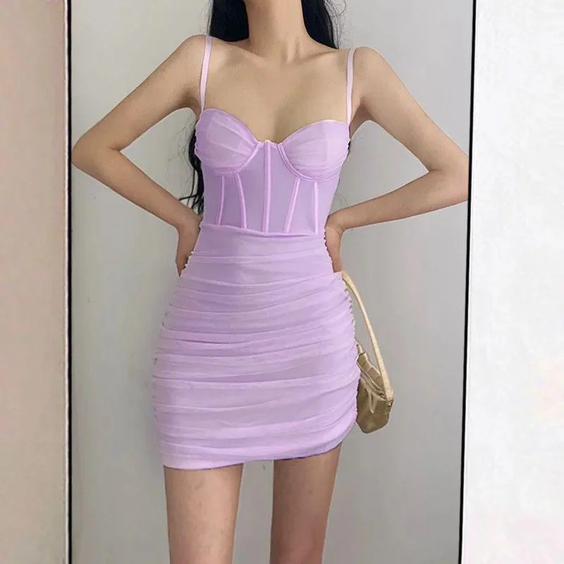Radinka Bodycon Corset Dress Youthful Women's Pop
