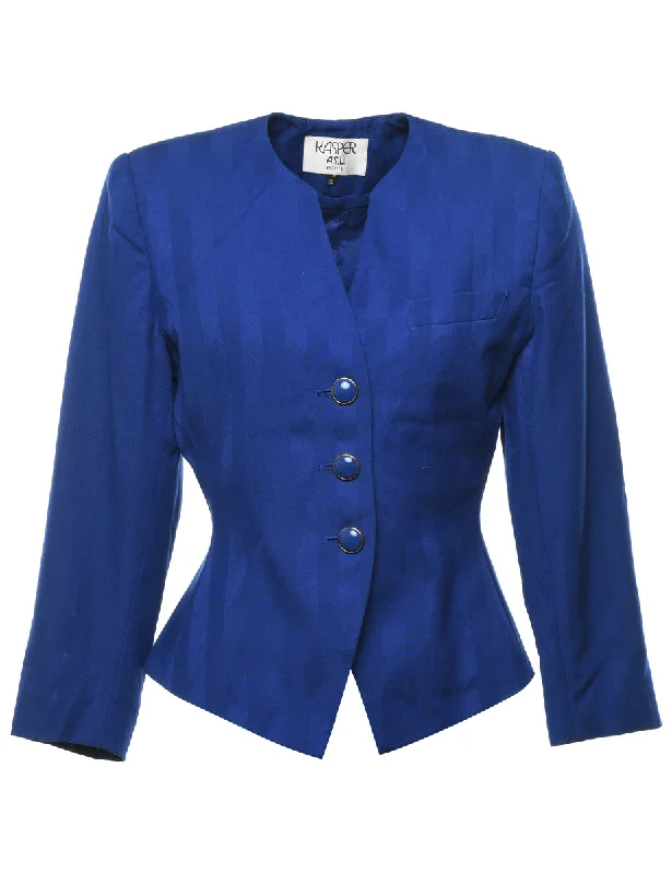 Blue Jacket - M Luxurious Women's High -  end