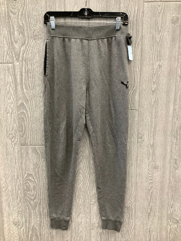 Athletic Leggings By Puma In Grey, Size: Xl Elegant Women's Formal 