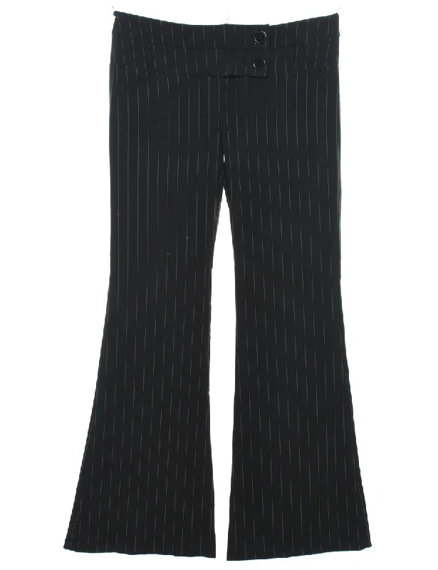 Flared Leg Trousers - W32 L31 French