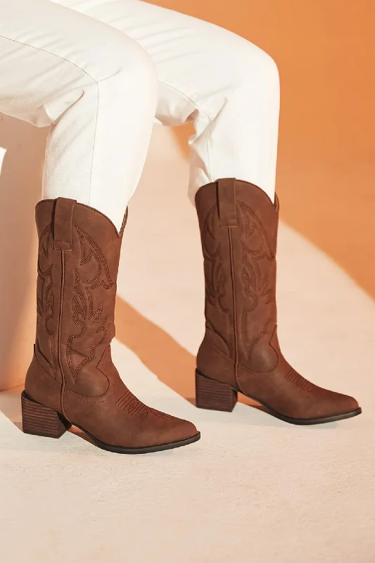 THERAPY Ranger Boot Cocoa Sustainable Organic