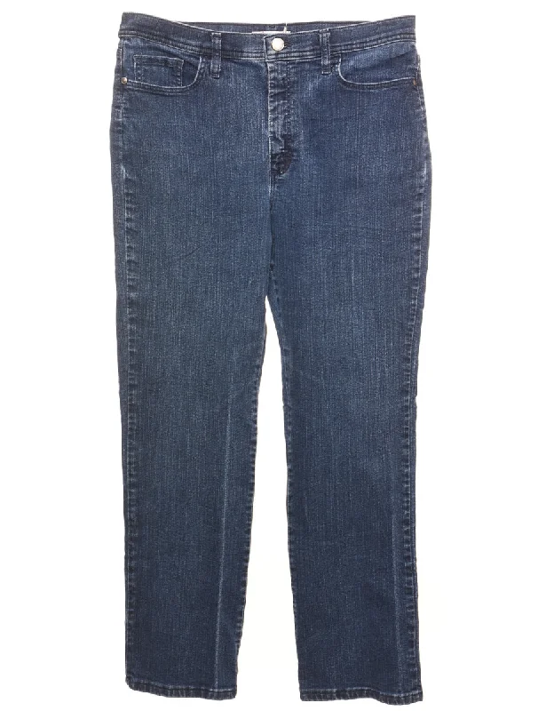 Dark Wash Lee Jeans - W32 L29 Refined Women's Hand - crafted