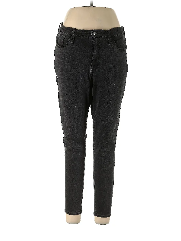 High-Rise Skinny Jeans Tough Women's Military - inspired