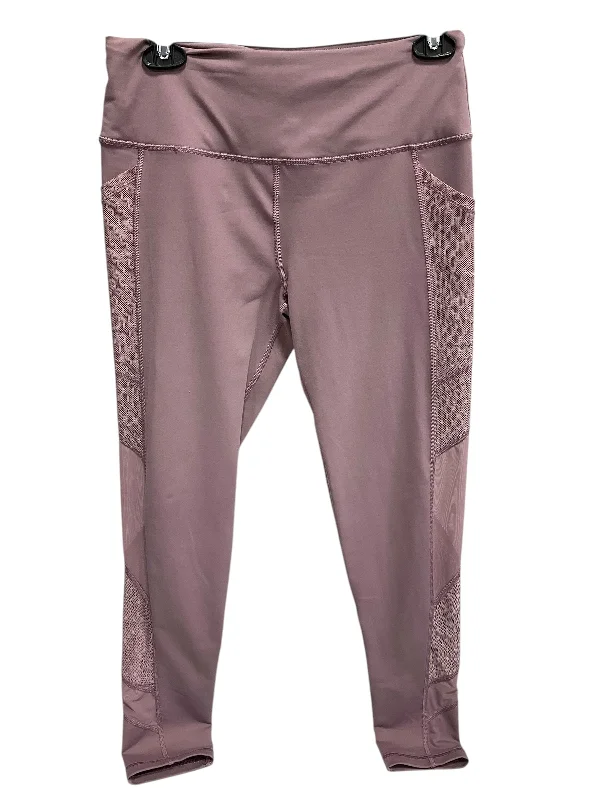 Athletic Leggings By Victorias Secret In Purple, Size: M Casual Women's Loose - fitting