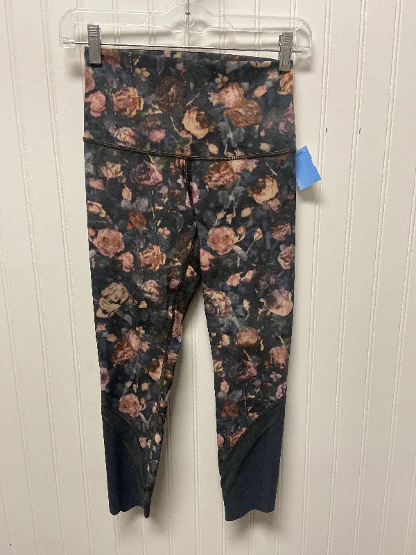 Athletic Leggings By Lululemon In Grey, Size: S Relaxed Women's 